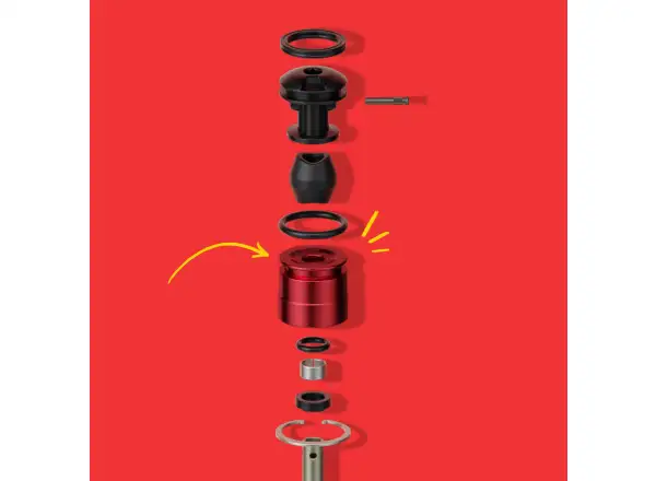 Rock Shox Air Spring Upgrade Kit - DebonAir C1 140mm PIKE B1+/REVELATION A1+ (2018+)