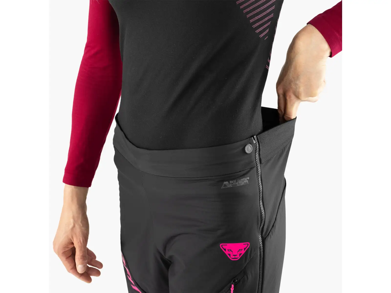 Dynafit Mezzalama Polartec Alpha dámské kraťasy Blueberry Marine
