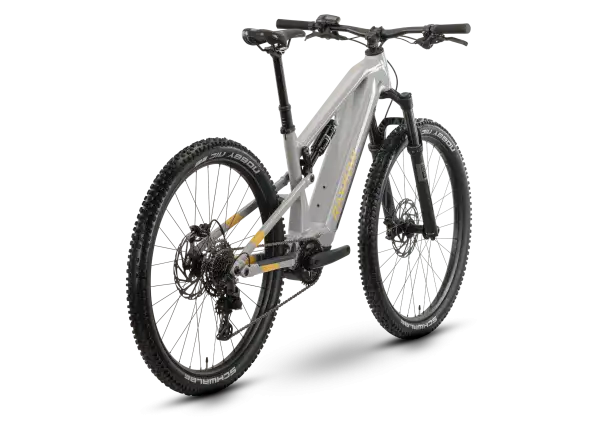 Raymon Trailray 120 Pro celoodpružené elektrokolo timelessgrey/mustard