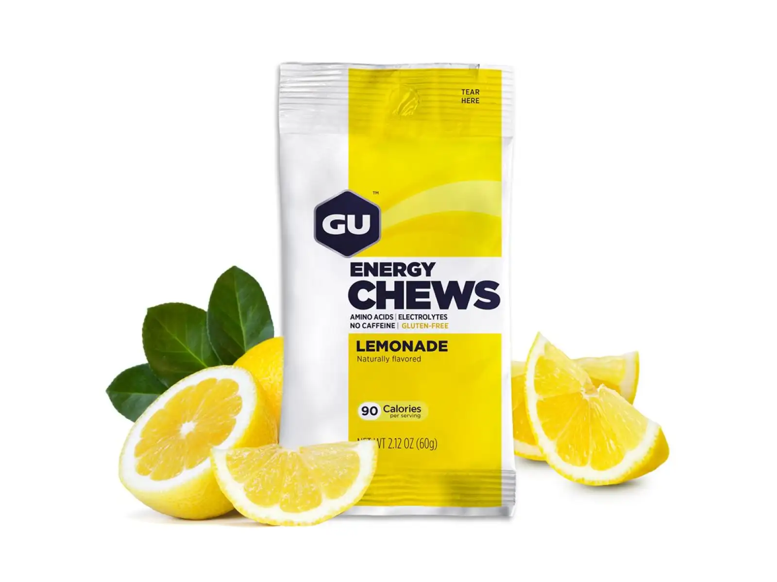 GU Energy Chews bonbóny Lemonade 60g
