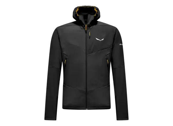 Salewa Ortles Fleece Pro Hooded pánská fleecová mikina s kapucí Black Out