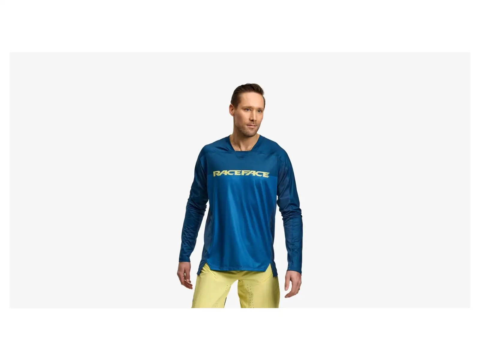Race Face Diffuse pánský dres dlouhý rukáv navy