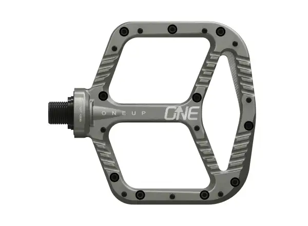 OneUP Aluminium pedály šedá