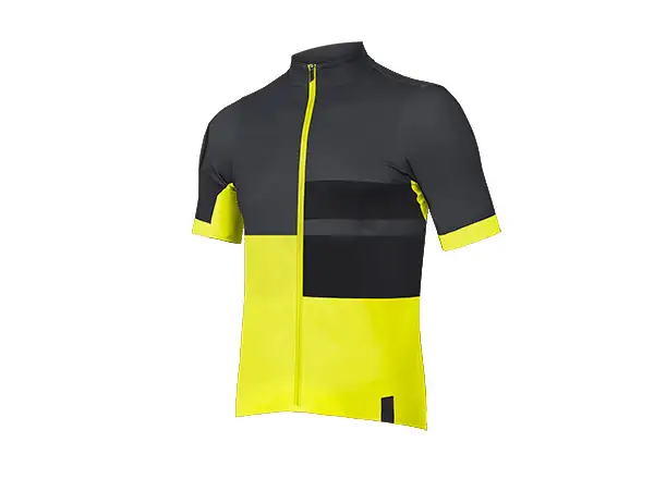 Endura FS260 Print pánský dres krátký rukáv Hi-Viz Yellow