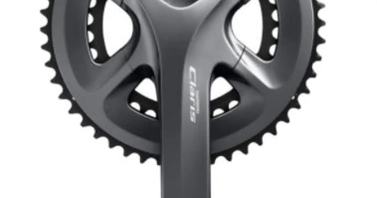 Pédalier Shimano Claris FC-R2000 – 170mm – 8 Vitesses – Double Plateau – Hollowtech II