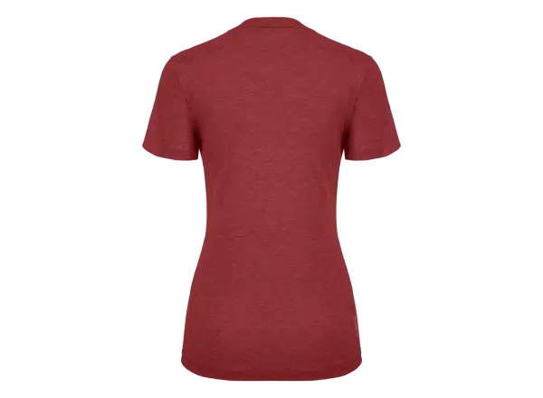 Salewa Pure Skyline Dry dámské tričko krátký rukáv syrah melange