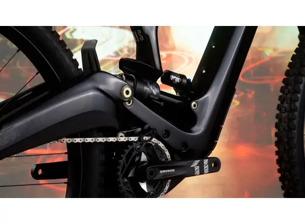 Ibis Oso GX T-Type celoodpružené elektrokolo Smokey Black
