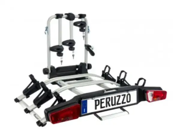Peruzzo Zephyr E-bike nosič na tažné zařízení pro 3 kola Arctic Grey