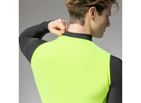Alé PR-E Thermo 2.0 pánská cyklistická vesta Fluo Yellow