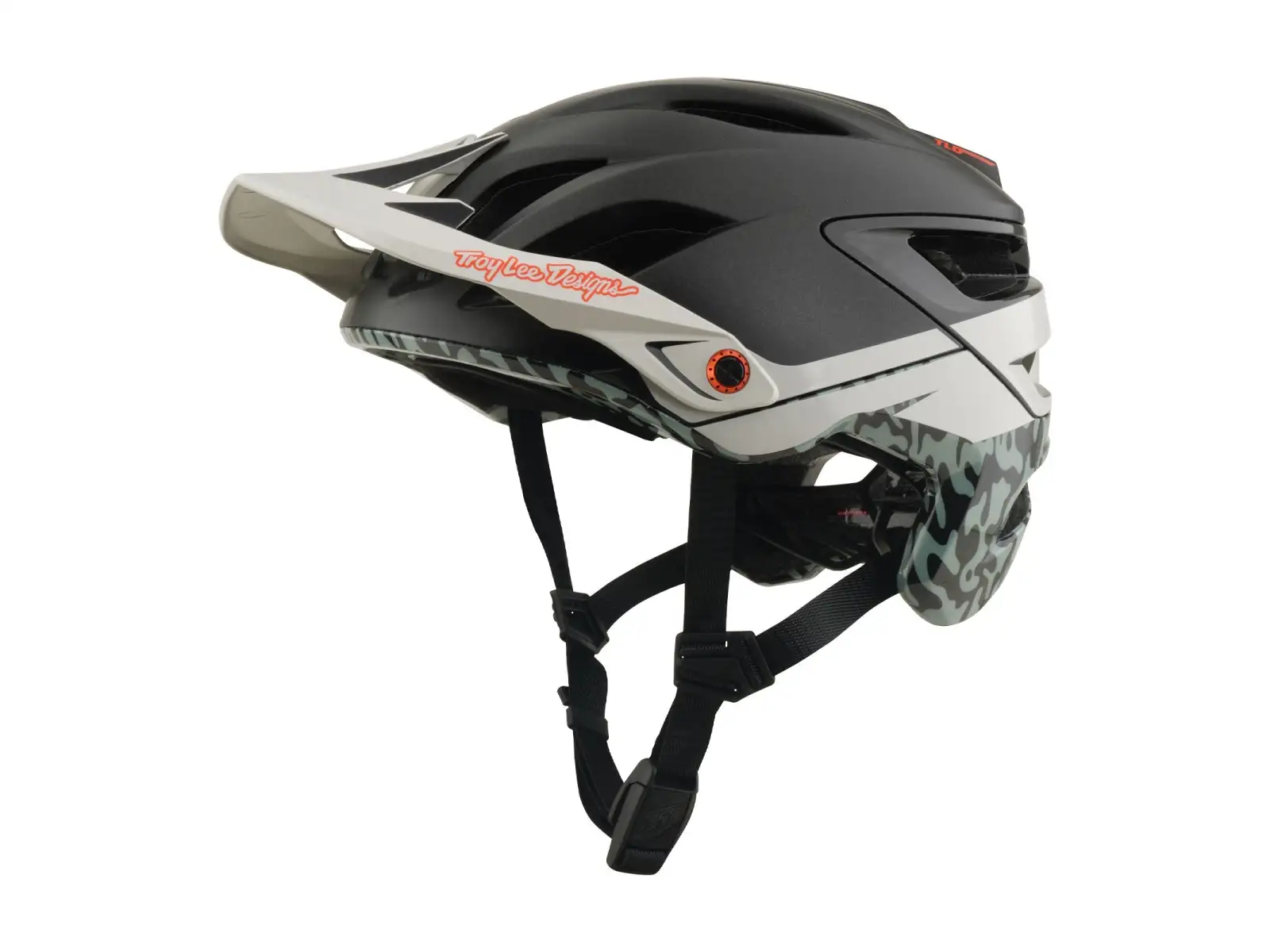 Troy Lee Designs A3 MIPS přilba Halo Charcoal/Pumice