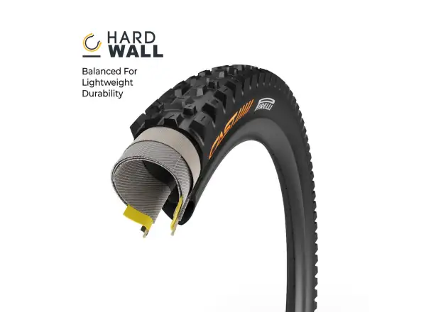 Pirelli CAST Protagonist HW, 60 tpi, SmartEVO DH, 29x2.4, MTB plášť černý