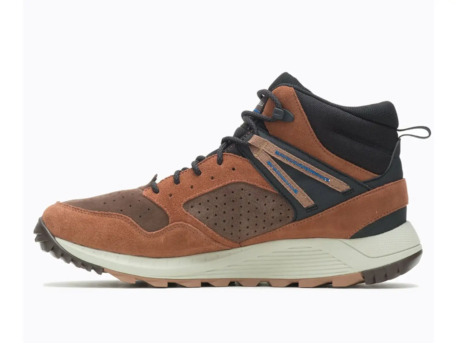 Merrell Wildwood Sneaker Boot MID WP pánská turistická obuv bracken
