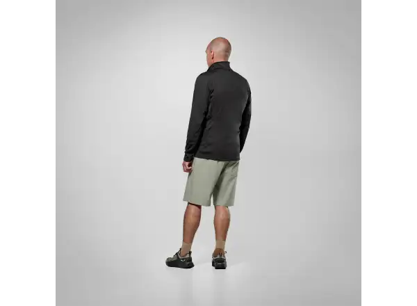 Salewa Puez Cammino Polarlite Half-Zip pánská mikina Black Out