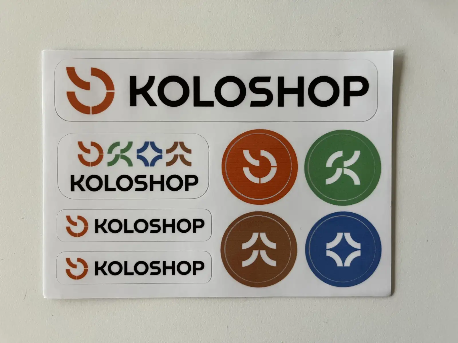 Koloshop sada samolepek A6 2024