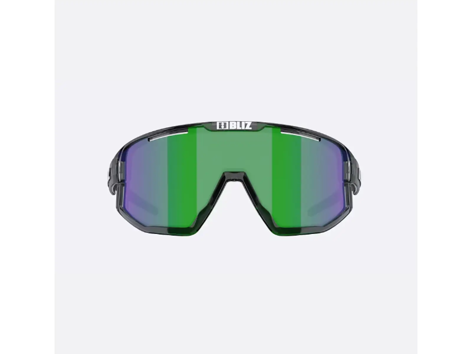 Bliz Fusion Small sluneční brýle Crystal Black/Brown Green Multi