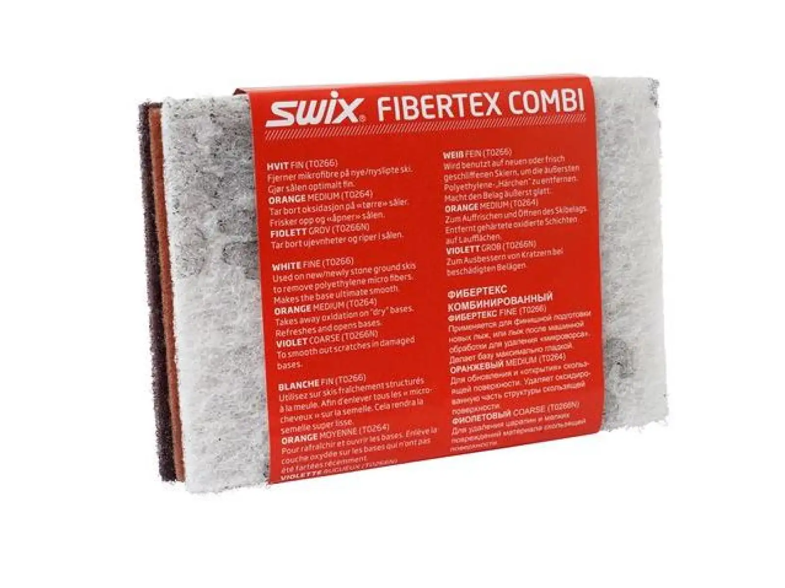 Swix Fibertex kombi utěrky