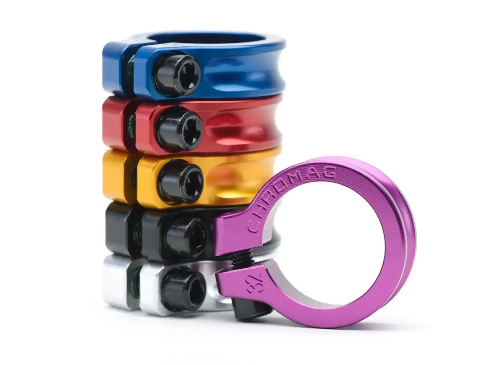 Chromag NQR sedlová objímka 36,5 mm černá