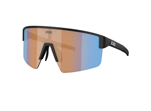 Bliz P004 sluneční brýle Matte Black/Nano Optics Nordic Ligh Coral/Orange Blue Multi