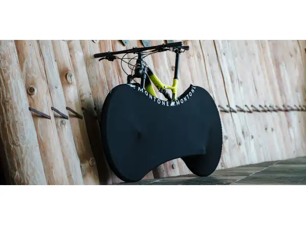Montone bike mKayak obal na kolo pro vnitřní použití černá/bílá