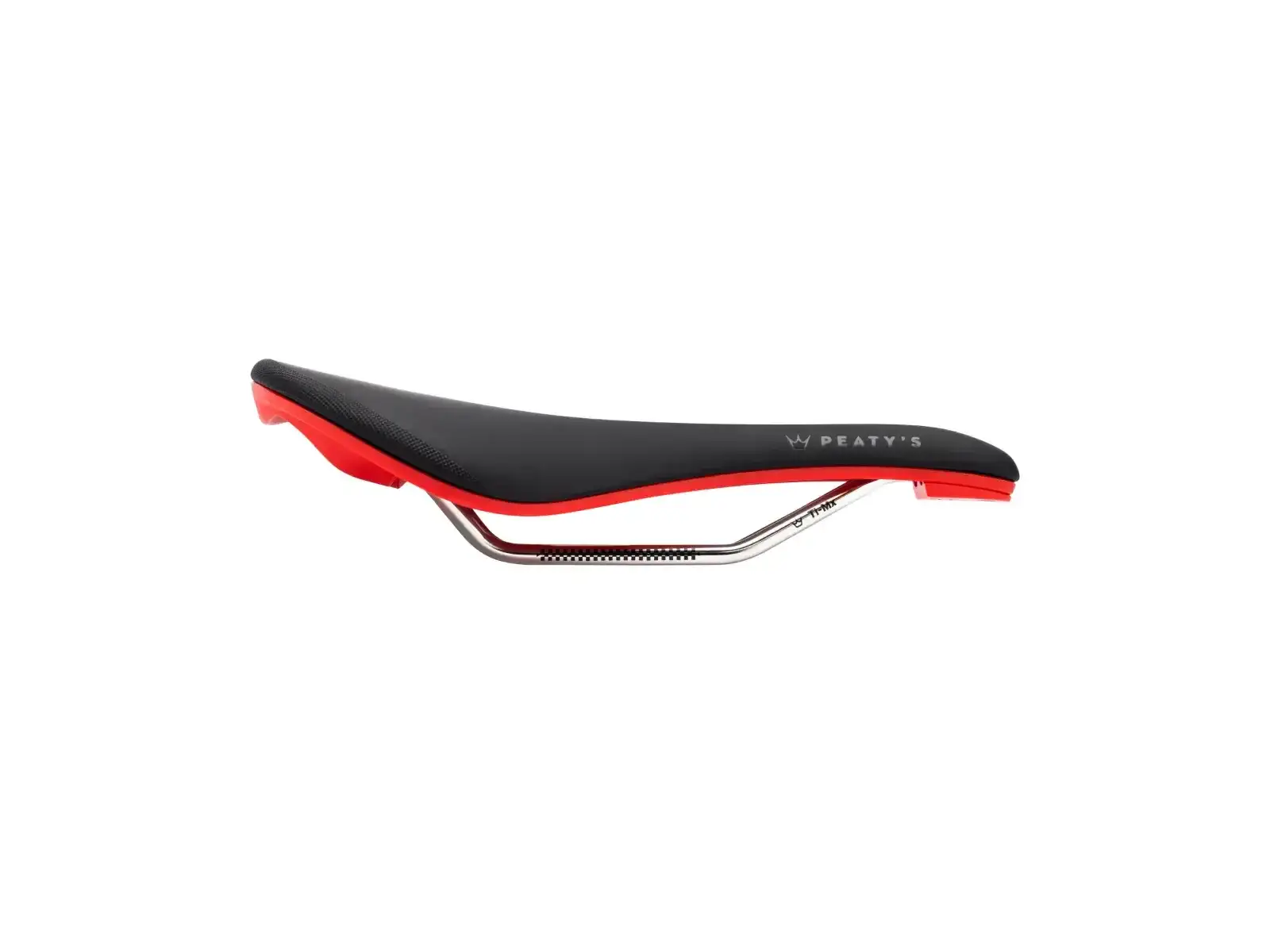 Peatys Monarch TI-MX Rail sedlo Nylon Base Red