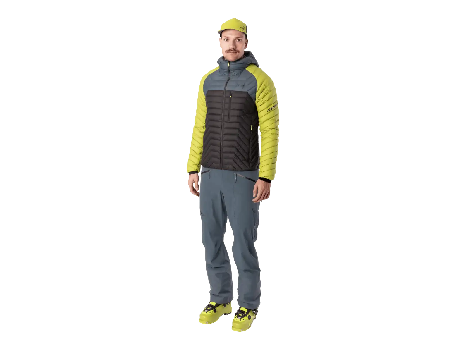 Dynafit Radical RDS Down Hooded pánská bunda Golden lime/0720/0910
