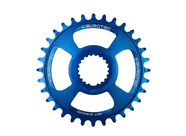 Burgtec Thick Thin DM Shimano převodník 34 zubů modrá