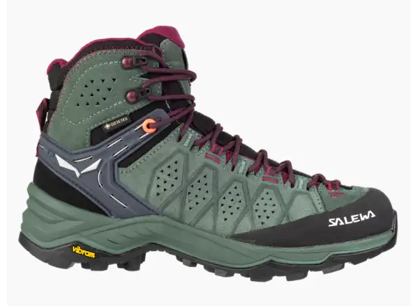 Salewa Alp Trainer 2 Mid GTX dámské boty Duck Green/Rhododendon