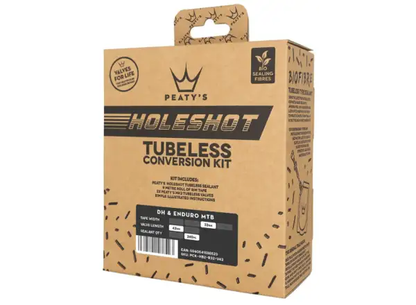 Peatys Holeshot Tubeless Conversion kit pro Enduro/DH Wide 37 mm