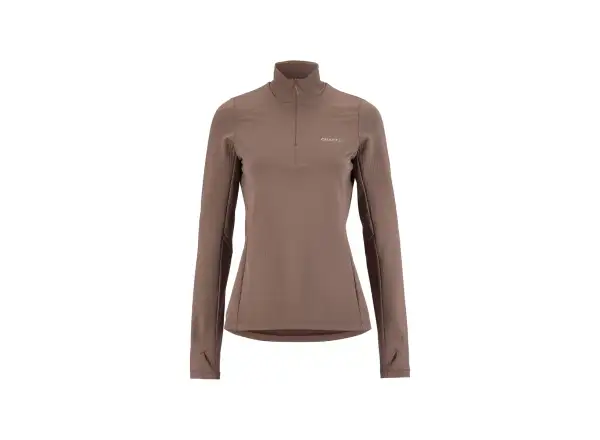 CRAFT Gain Thermal Midlayer 2 dámská mikina hnědá