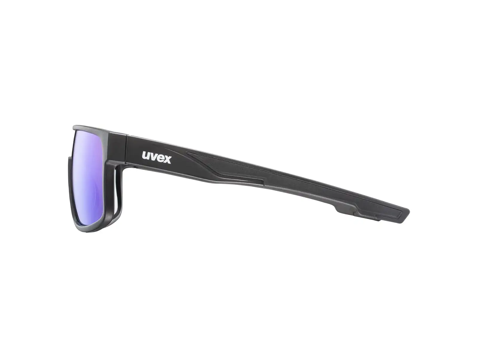 Uvex LGL 51 cyklistické brýle Black Mat/Mirror Green