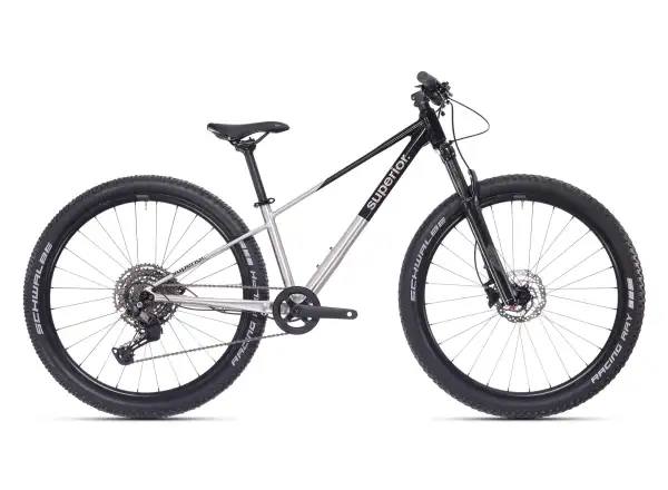 Superior TEAM 27.3 dětské kolo Gloss Brushed Alu / Rainbow Black