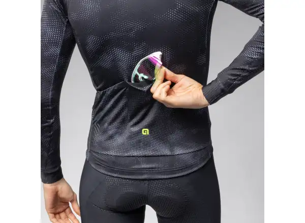 Alé PR-E Spray pánský dres dlouhý rukáv Black