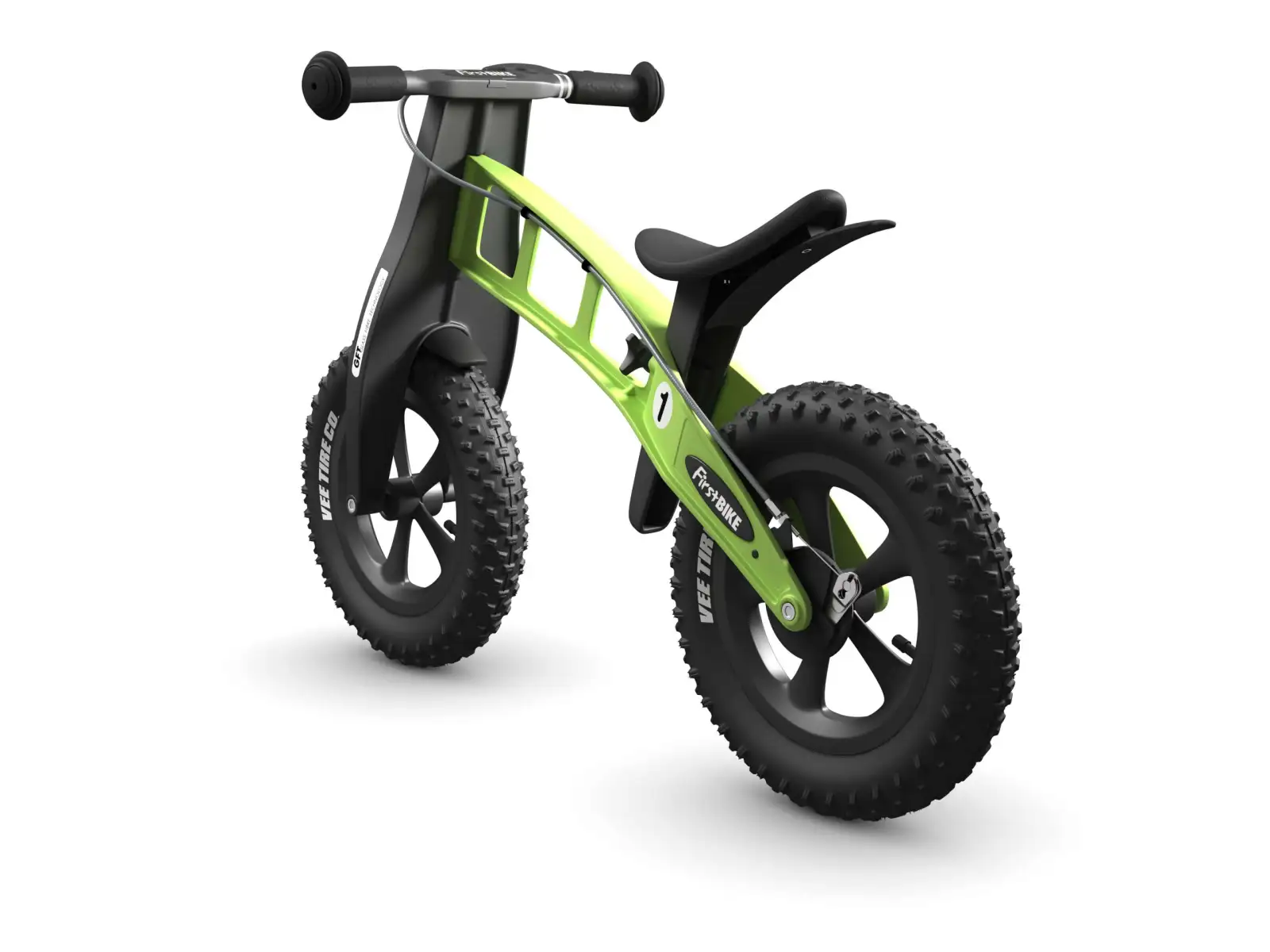 First Bike FAT dětské odrážedlo Green