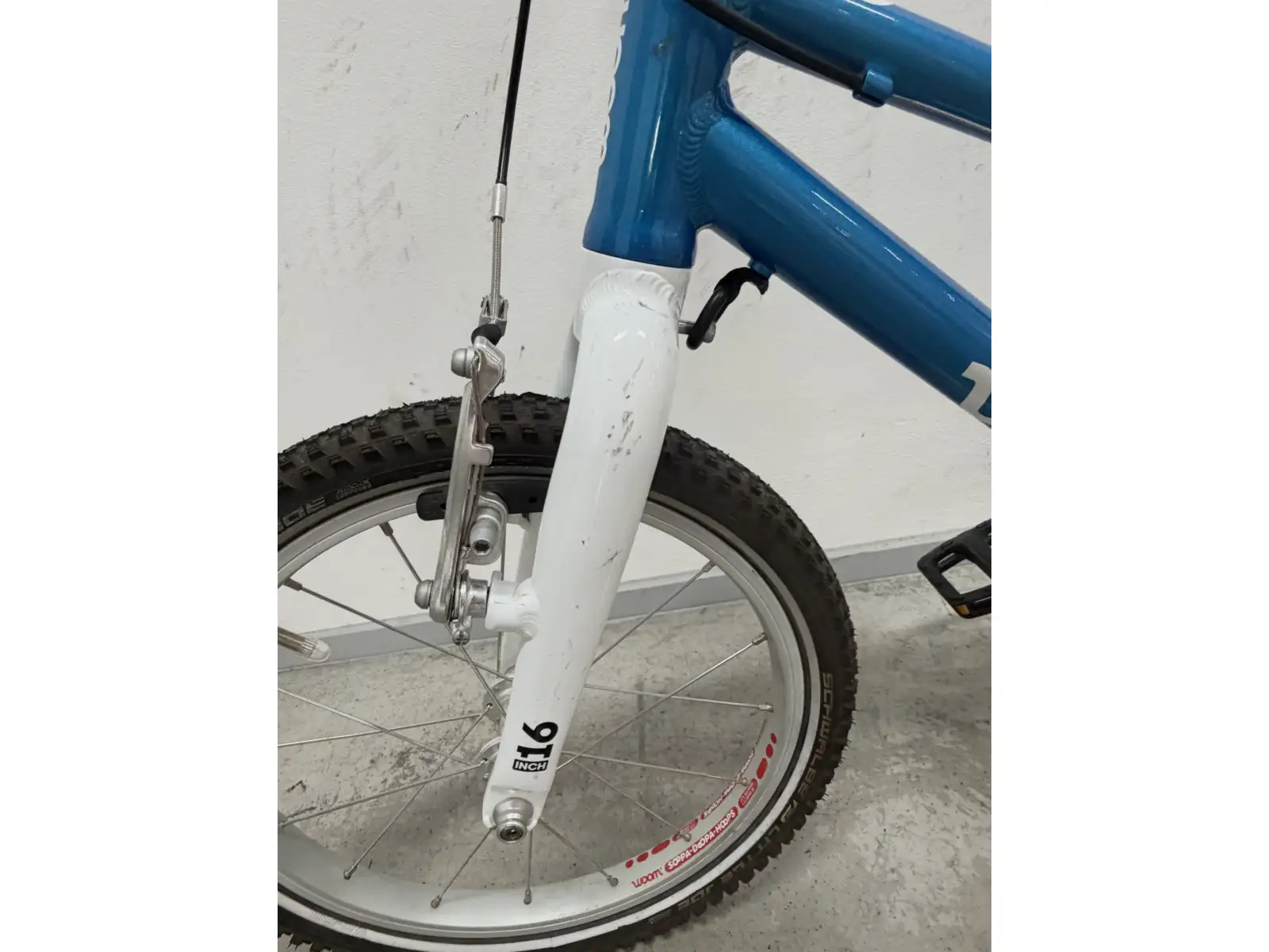 Woom 3 Blue 16" dětské kolo BAZAR