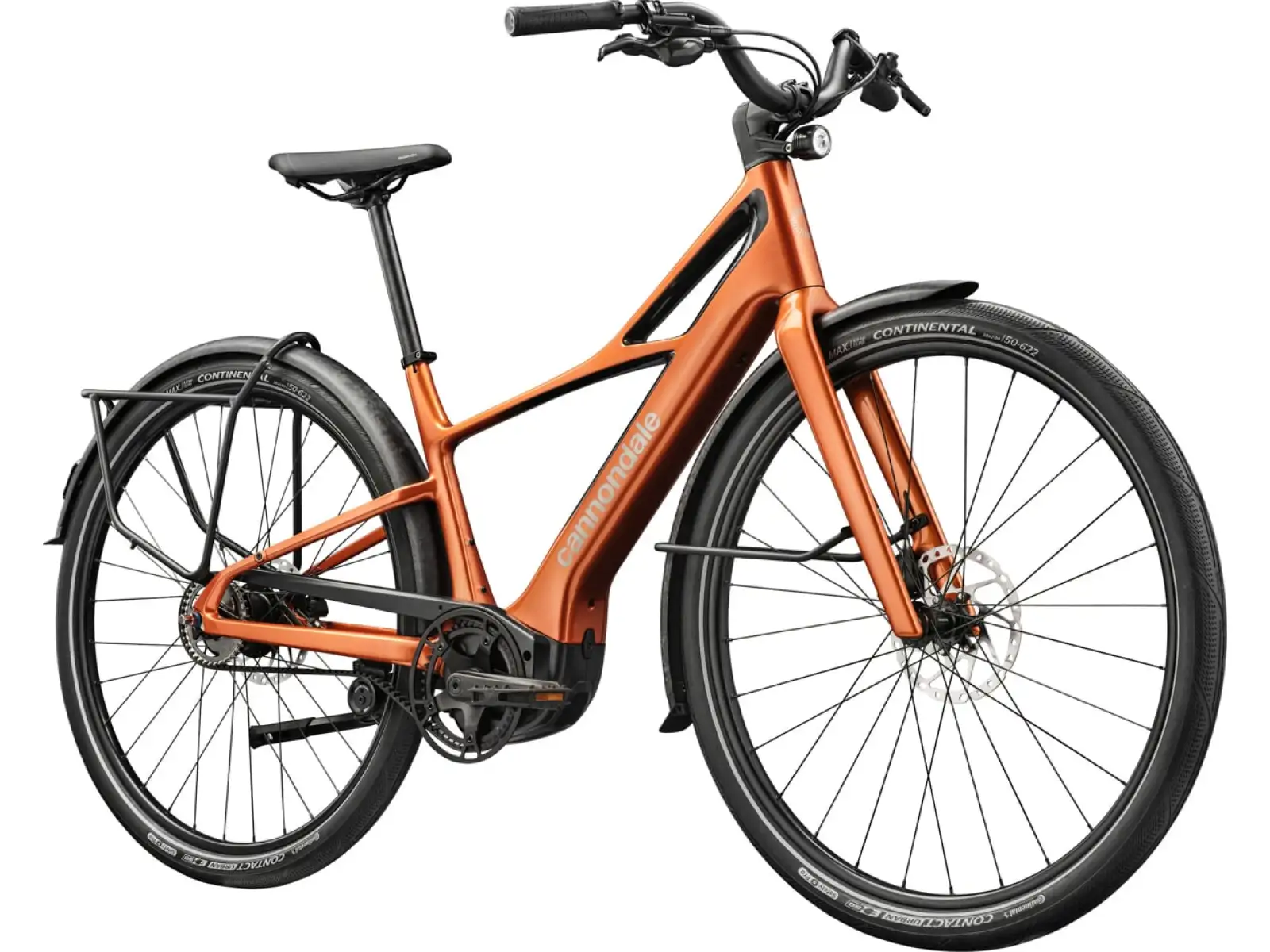Cannondale FlyingV 2 Tiger eye městské lehké elektrokolo