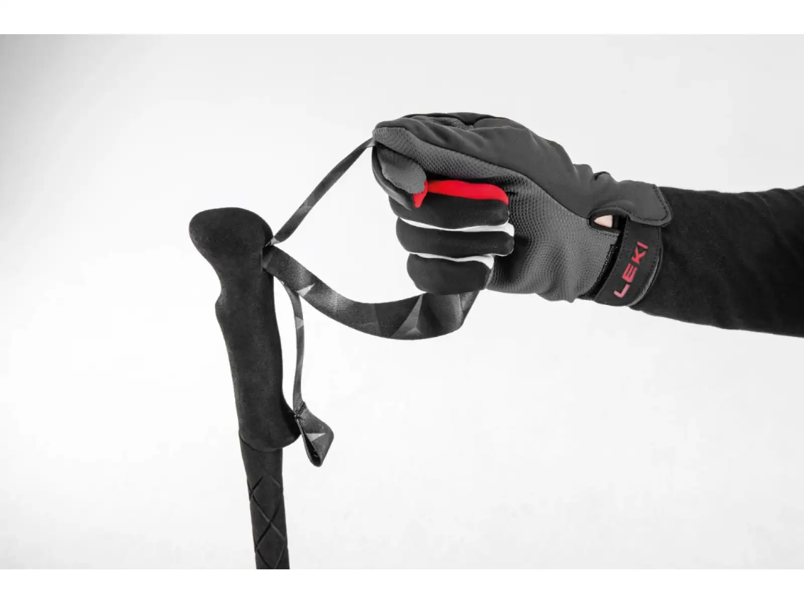Leki Mezza Lite skialpové hole bright red/black/neon yellow