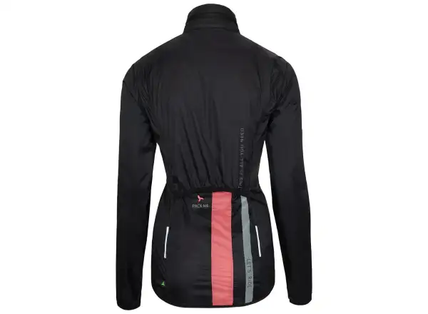 Silvini Gela dámská bunda Black/Coral