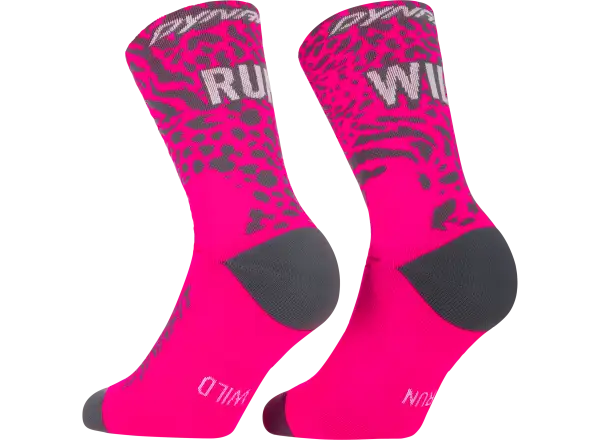 Dynafit Run Wild Crew běžecké ponožky Pink Glo/0720