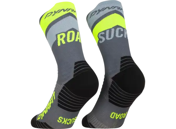 Dynafit Ultra Crew běžecké ponožky Cinder/Ultra Yellow