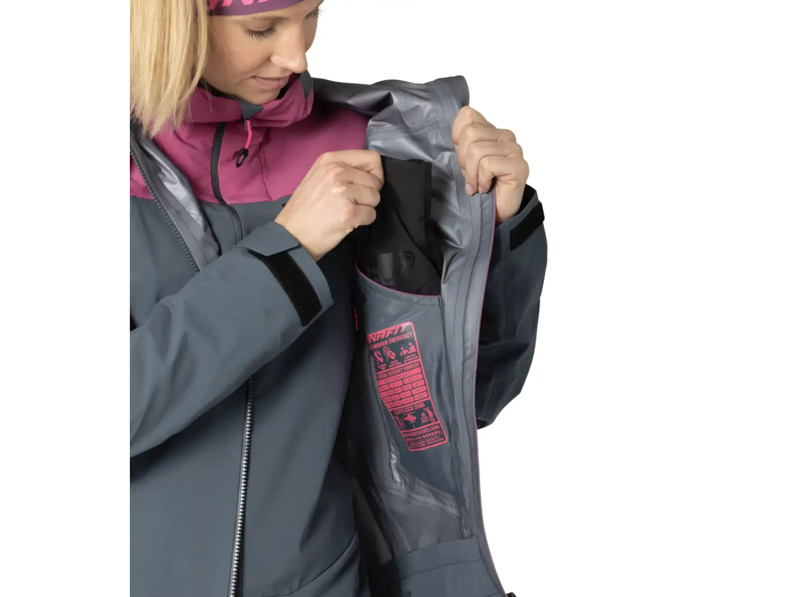 Dynafit Ridge Gore-Tex dámská bunda Magenta