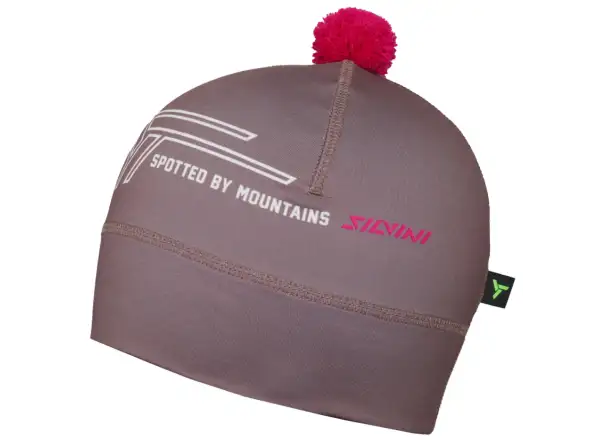 Silvini Spinga čepice Brown/Fuchsia