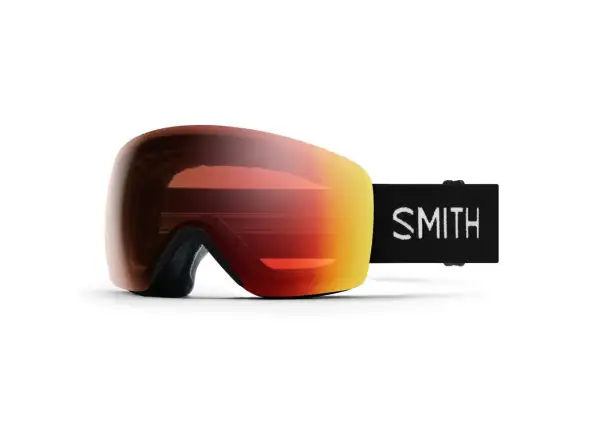 Smith Skyline lyžařské brýle Black/ChromaPop Pro Photochromic Red Mirror