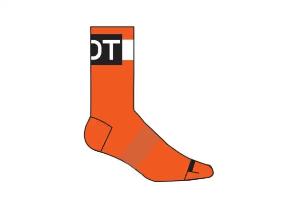 Dotout Signal ponožky Fluo Orange vel. L/XL
