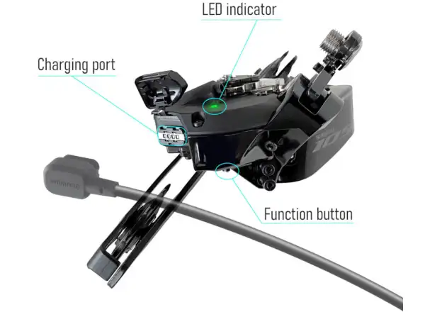Shimano 105 RD-R7150 Di2 12 sp. silniční přehazovačka