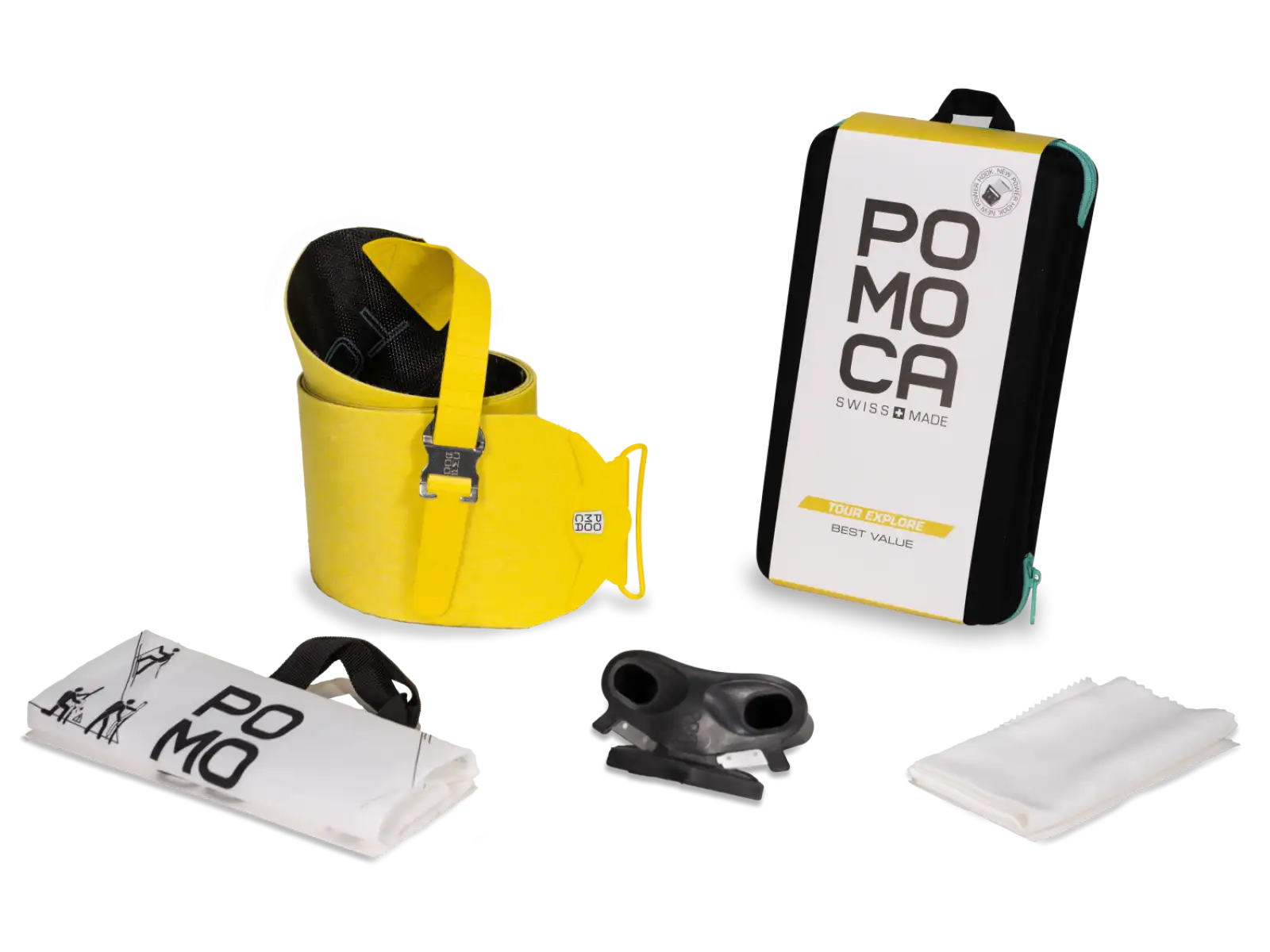 Pomoca Tour Explore Ready2climb kompletní set stoupacích pásů 100mm