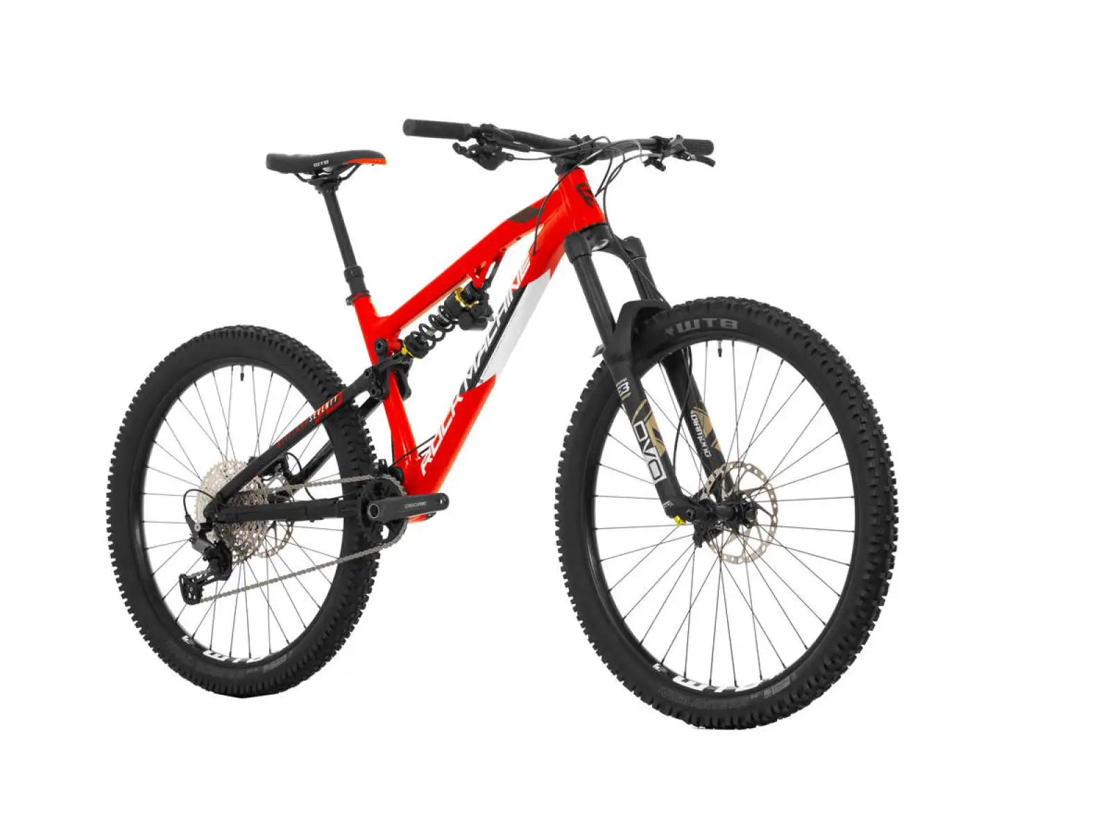 Rock Machine Bblizzard 70-297 celoodpružené kolo Red/Black/White VZOREK