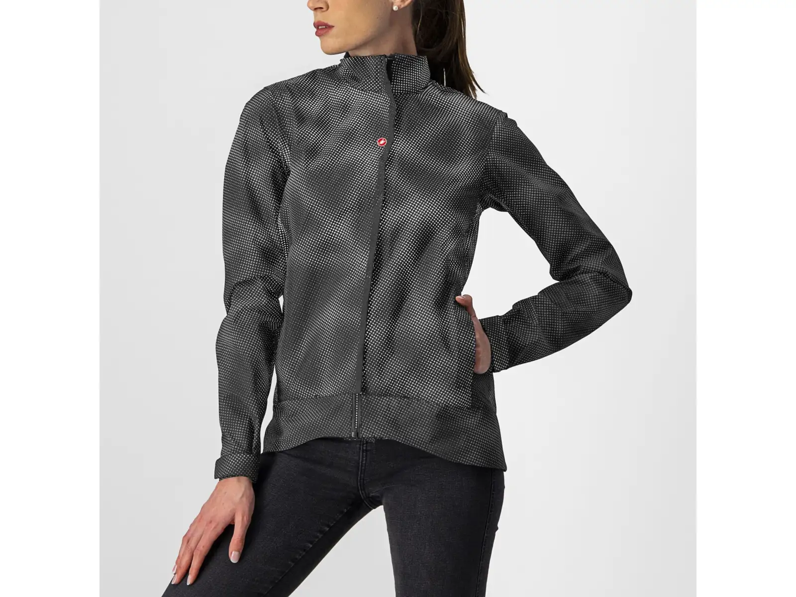 Castelli Commuter Reflex dámská bunda Light Black
