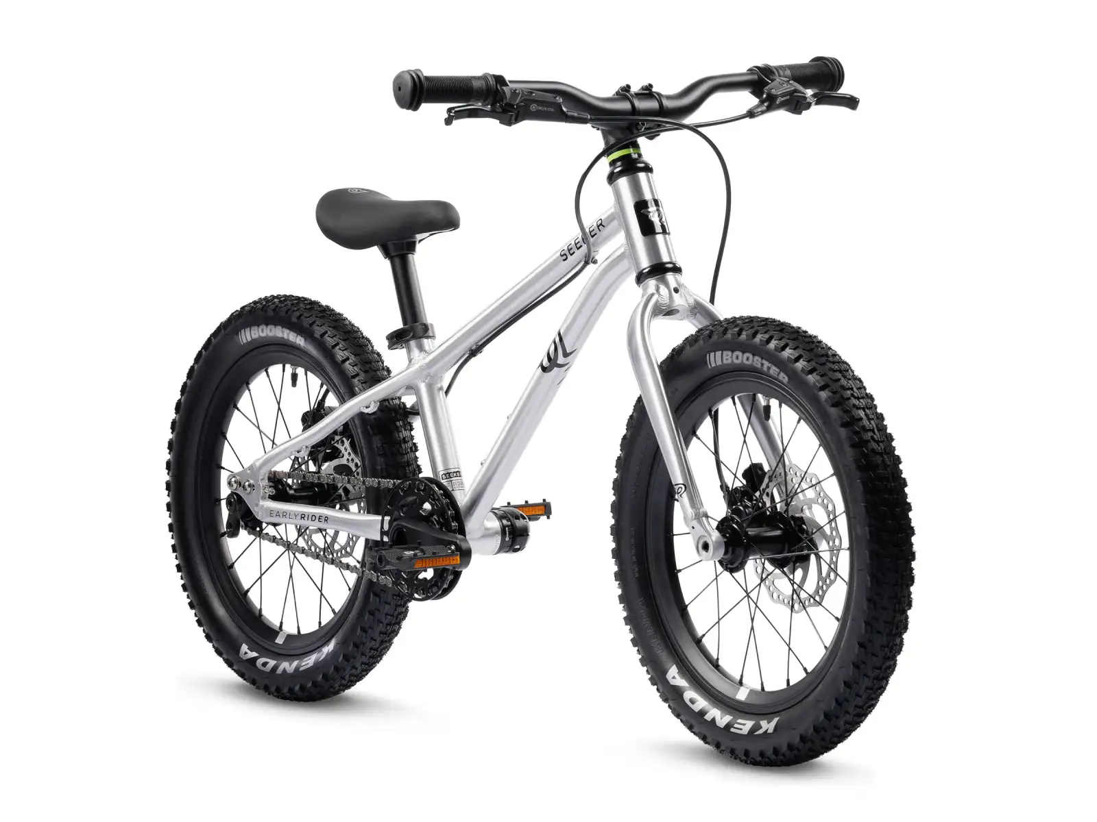Early Rider Seeker 16" dětské kolo Brushed Aluminium 2026