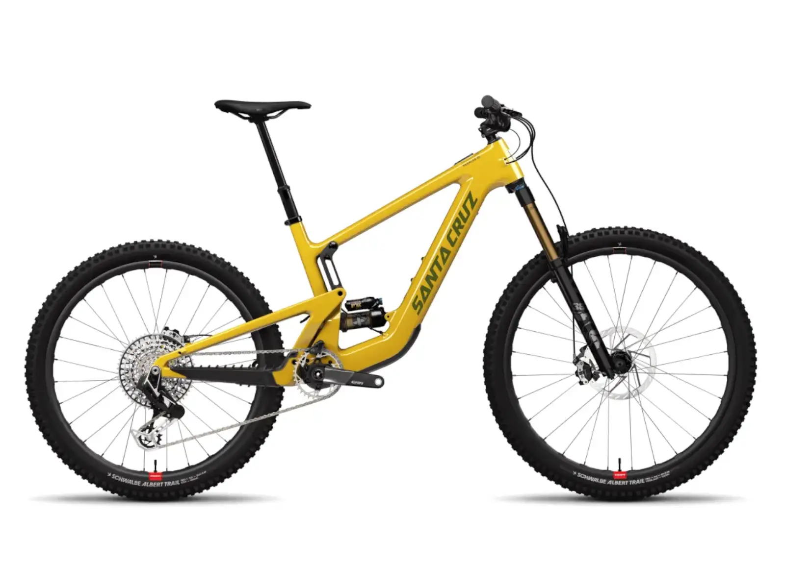 Santa Cruz Heckler SL 1 CC MX XX AXS RSV celoodpružené elektrokolo Gloss Mustard