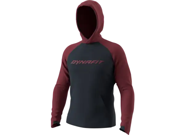 Dynafit 24/7 Polartec Hoody pánská mikina Burgundy